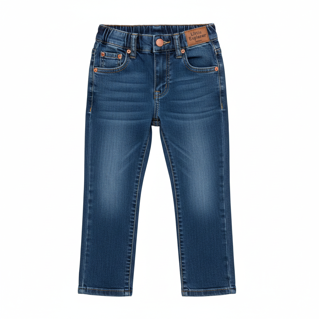Kids classic blue denim jeans