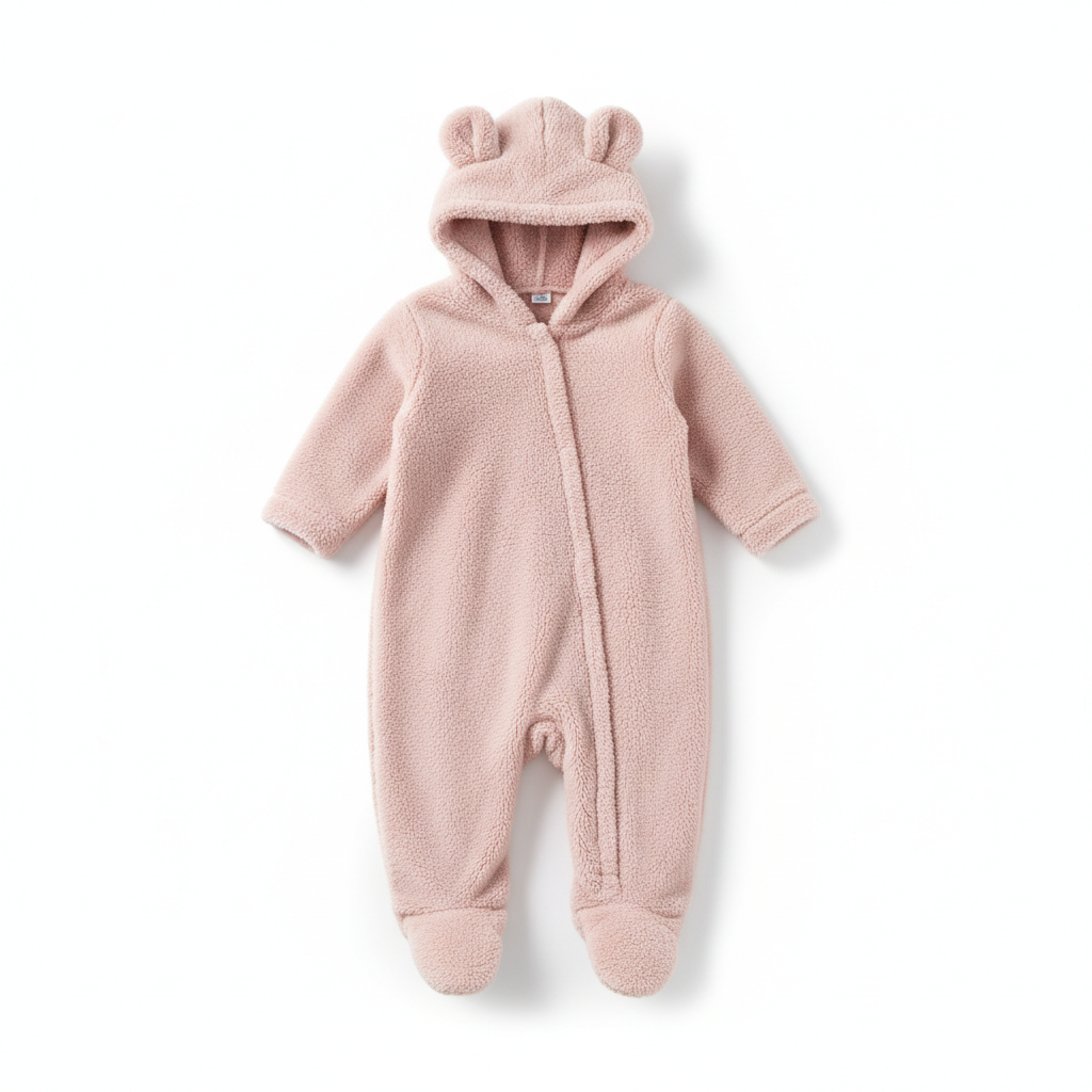 Kids Bear Fleece Onesie