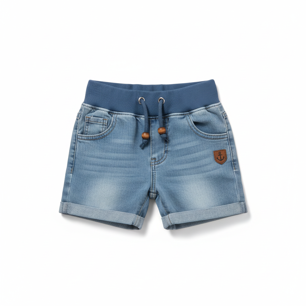 Kids Casual Denim Shorts
